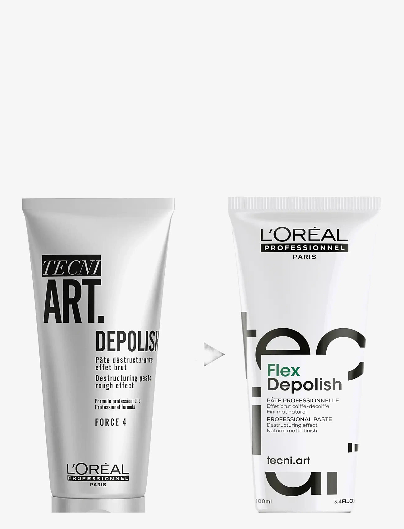 L'Oréal Professionnel - L'Oréal Professionnel Tecni.Art Depolish 100ml - wax & gel - clear - 1