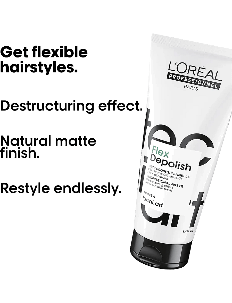 L'Oréal Professionnel - L'Oréal Professionnel Tecni.Art Depolish 100ml - vax & gel - clear - 2