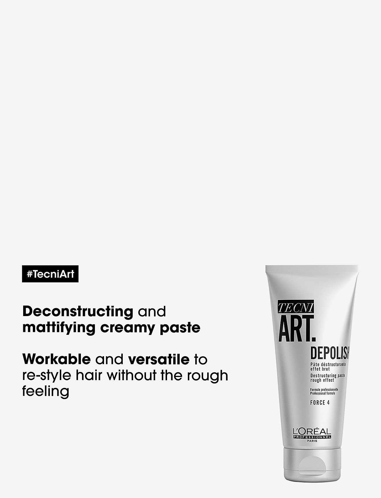 L'Oréal Professionnel - L'Oréal Professionnel Tecni.Art Depolish 100ml - wax & gel - clear - 5