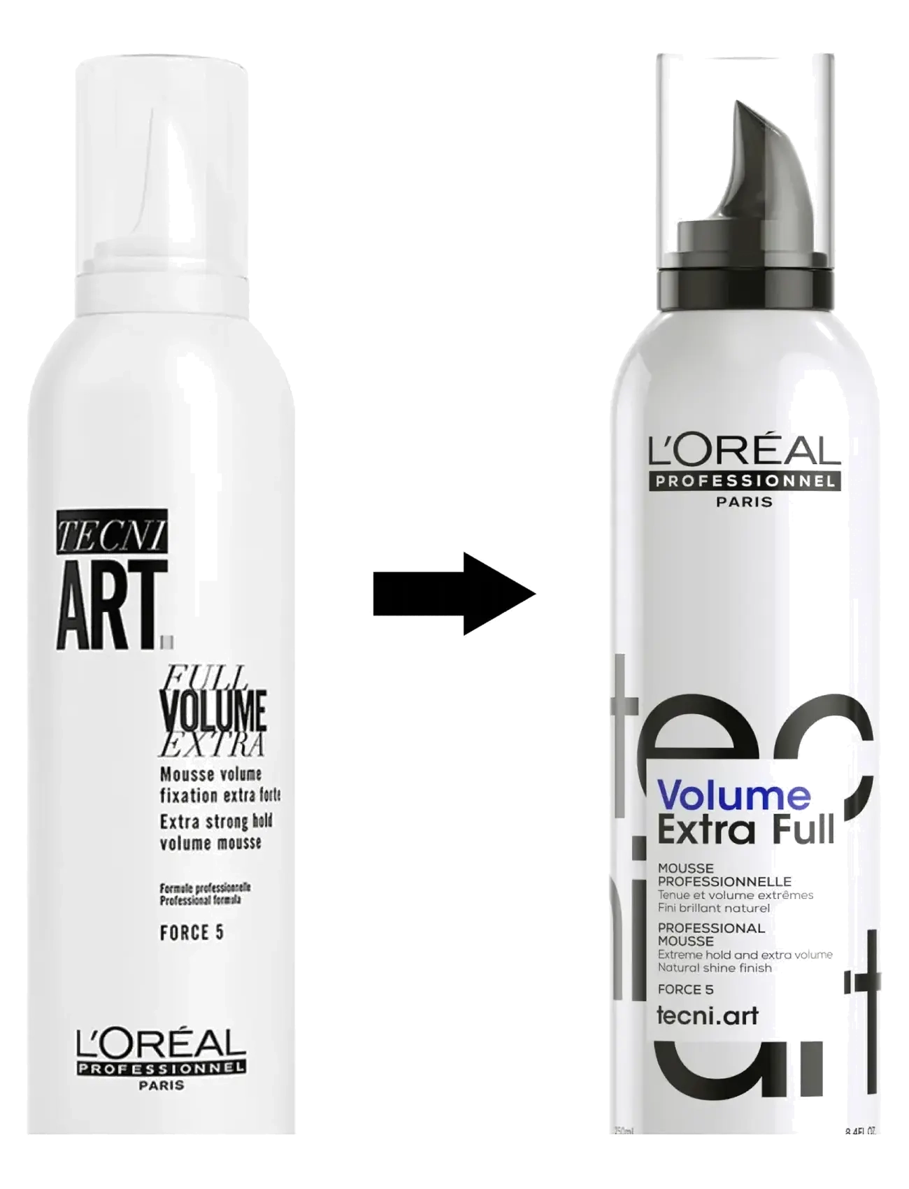 L'Oréal Professionnel - L'Oréal Professionnel Tecni.Art Volume Extra Full Mousse 250ml - de laveste prisene - clear - 1