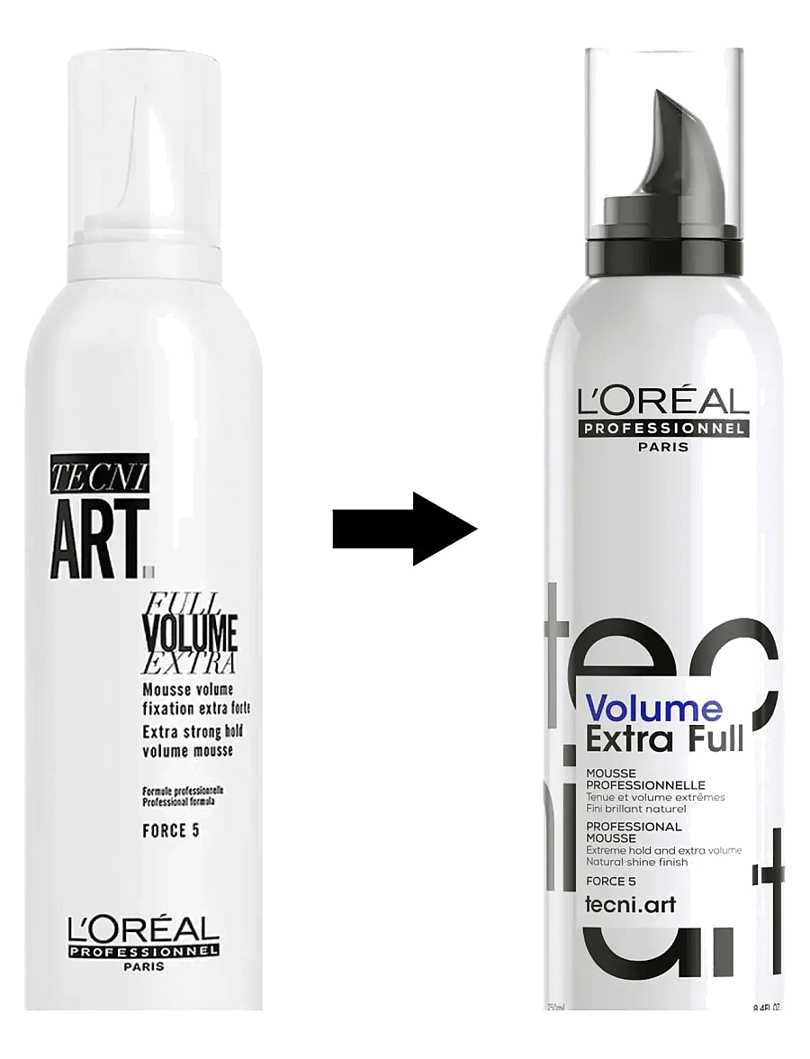 L'Oréal Professionnel - L'Oréal Professionnel Tecni.Art Volume Extra Full Mousse 250ml - hårmousse - clear - 1