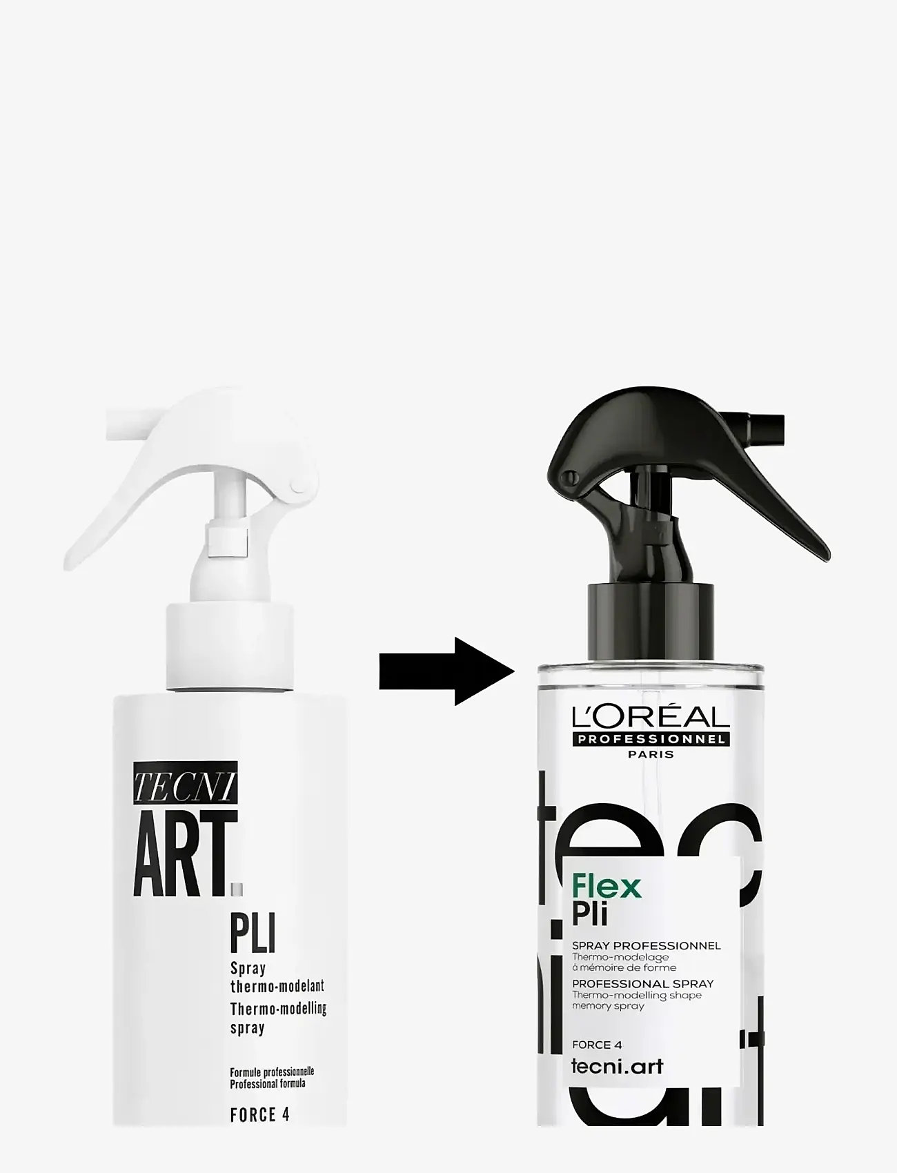 L'Oréal Professionnel - L'Oréal Professionnel Tecni.Art Fix Pli Shaper 190ml - värmeskydd - clear - 1