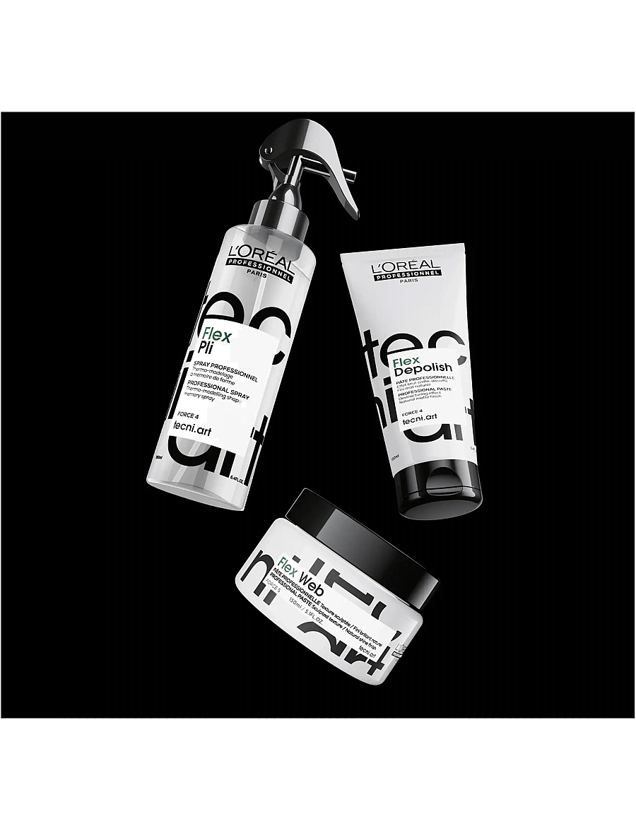 L'Oréal Professionnel - L'Oréal Professionnel Tecni.Art Fix Pli Shaper 190ml - värmeskydd - clear - 3