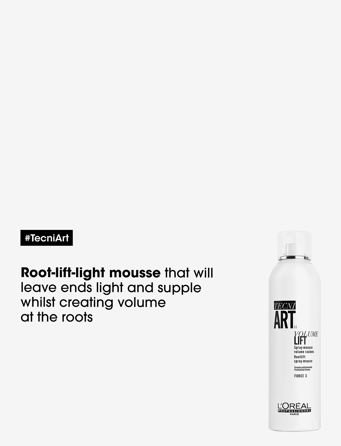L'Oréal Professionnel - L'Oréal Professionnel Tecni.Art Fix Volume Lift 250ml - hiuslakat - clear - 4