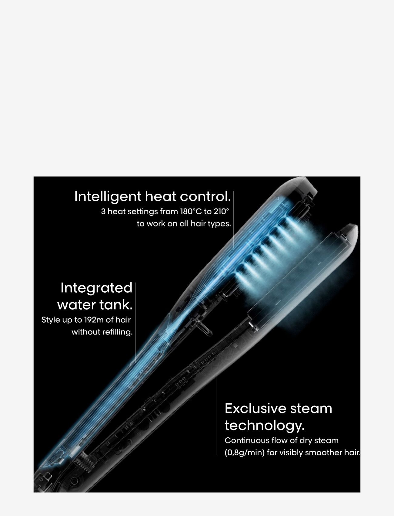 L'Oréal Professionnel - L'Oreal Professionnel Steampod Steam Straightener 3.0 - glattejern - clear - 4