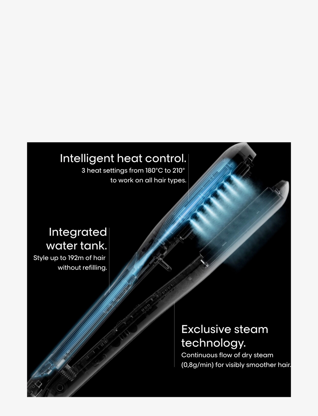 L'Oréal Professionnel - L'Oreal Professionnel Steampod Steam Straightener 3.0 - plattång - clear - 4
