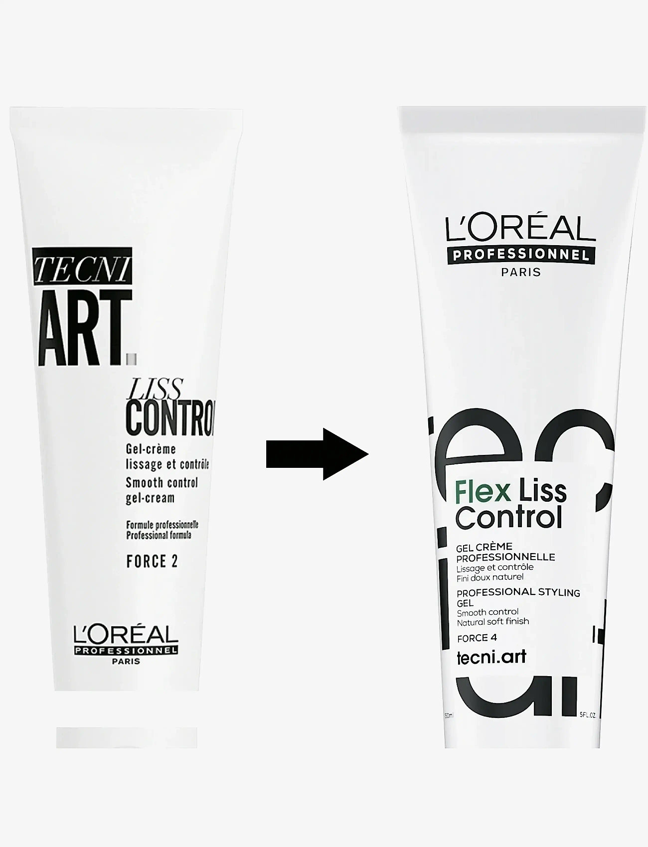 L'Oréal Professionnel - L'Oréal Professionnel Tecni.Art Liss Control 150ml - hárgel - clear - 1