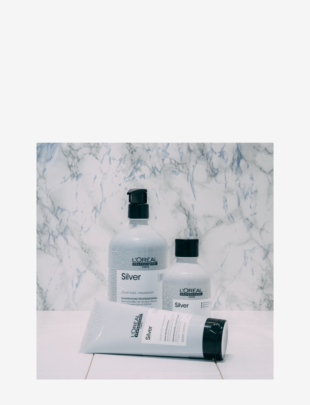 L'Oréal Professionnel - L'Oréal Professionnel Silver Shampoo 300ml - lägsta priserna - clear - 3