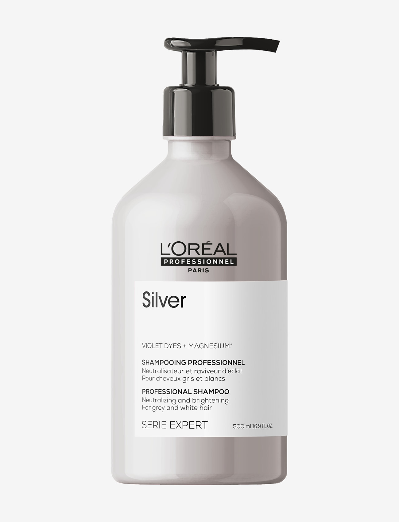 L'Oréal Professionnel - L'Oréal Professionnel Silver Shampoo 500ml - hopeashampoot - no colour - 0