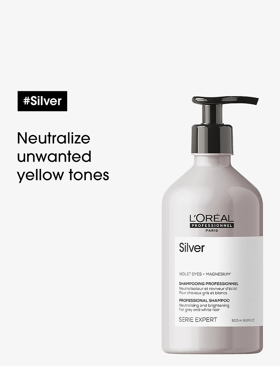 L'Oréal Professionnel - L'Oréal Professionnel Silver Shampoo 500ml - silvershampoo - no colour - 2