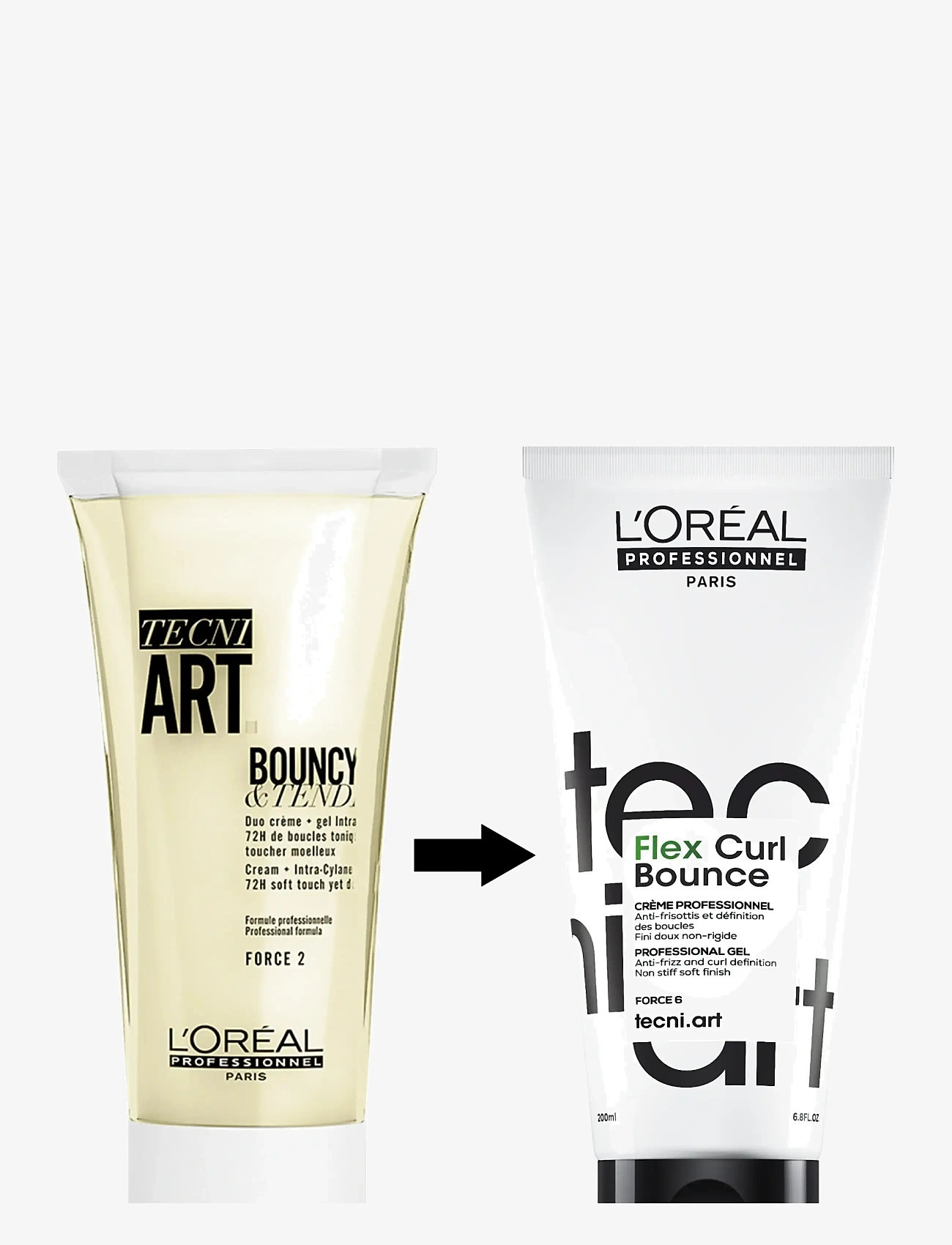 L'Oréal Professionnel - L'Oréal Professionnel Tecni.Art Flex Curl Bounce Cream 200ml - cream - clear - 1