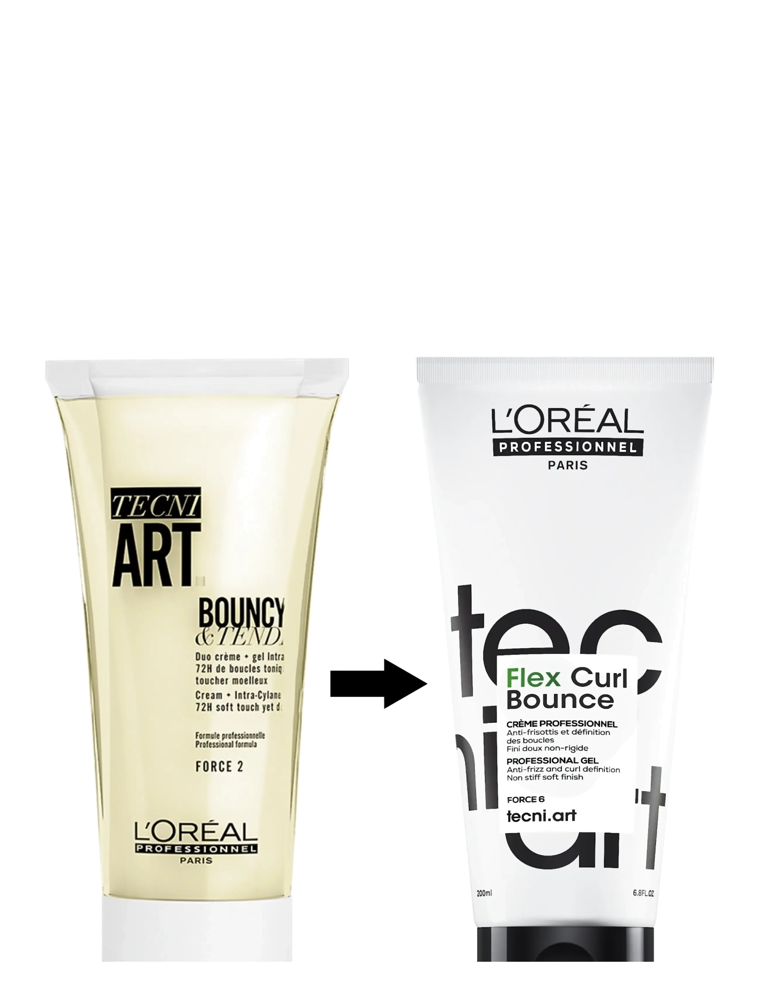L'Oréal Professionnel - L'Oréal Professionnel Tecni.Art Flex Curl Bounce Cream 200ml - cream - clear - 1