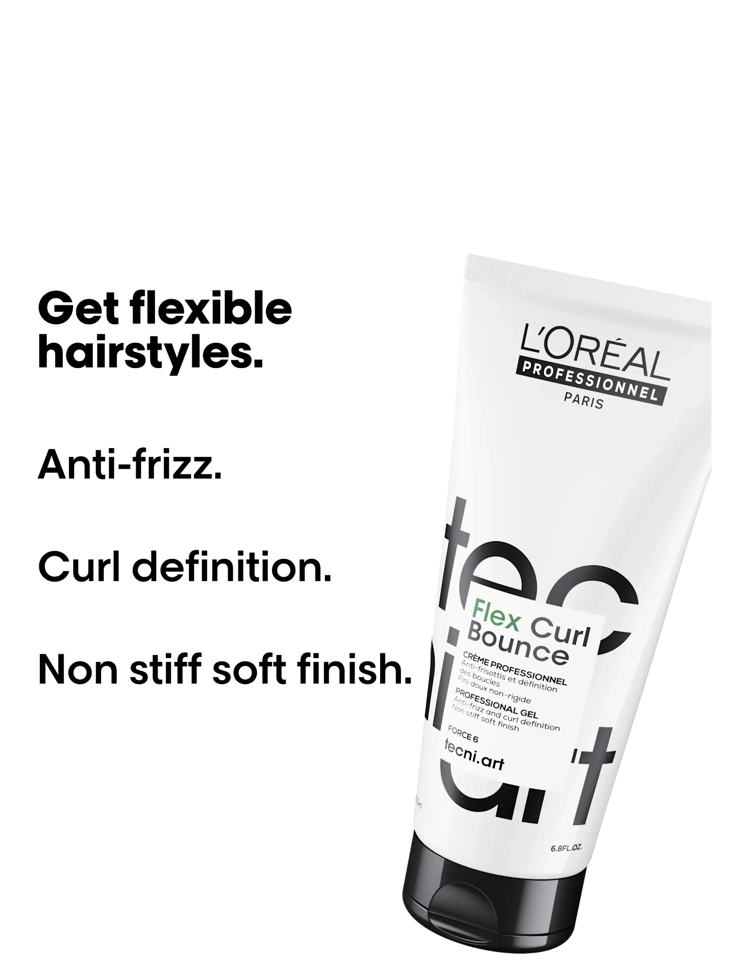 L'Oréal Professionnel - L'Oréal Professionnel Tecni.Art Flex Curl Bounce Cream 200ml - cream - clear - 2