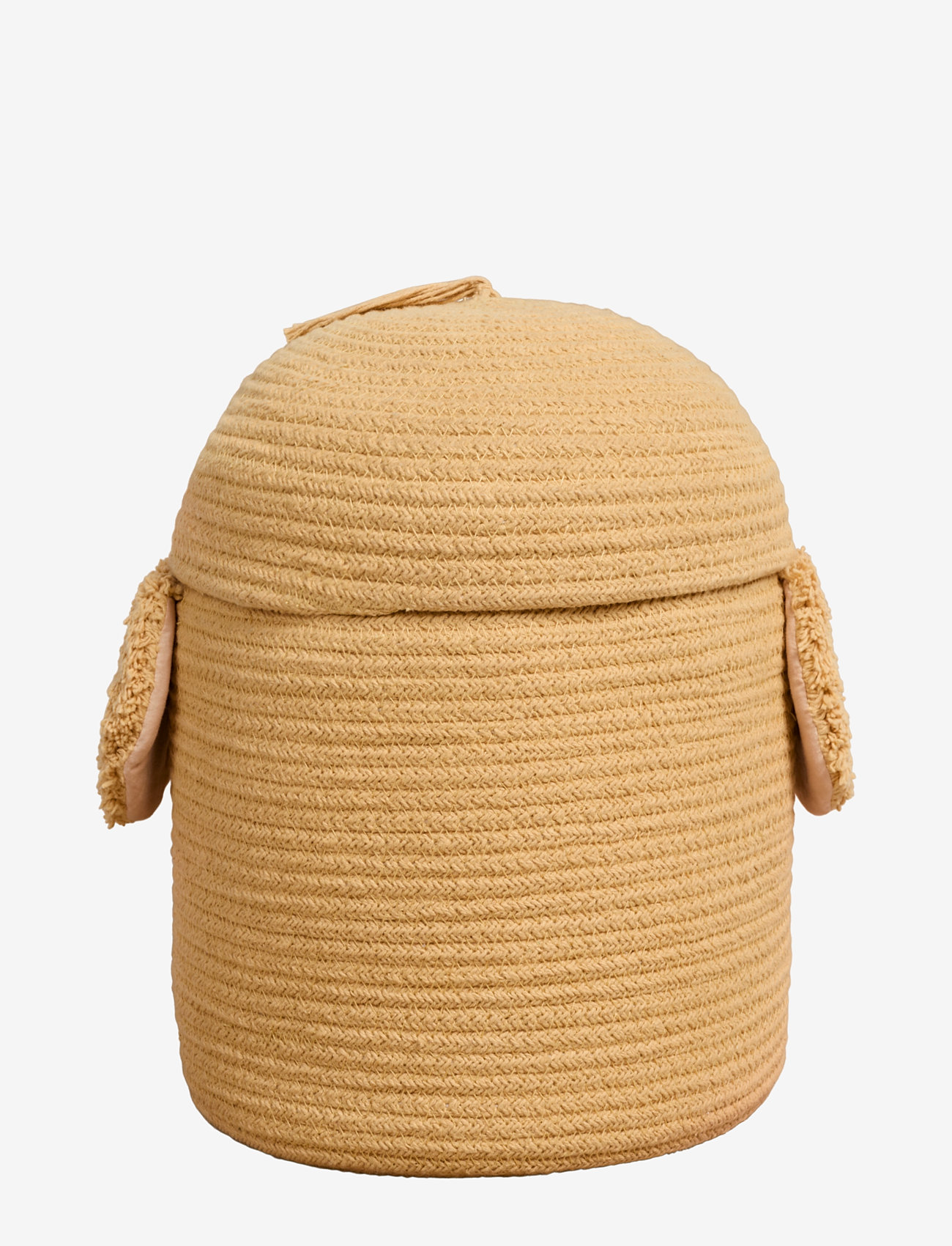 Lorena Canals - Basket Charlie the Chicken - storage baskets - golden, rose, dark grey - 1