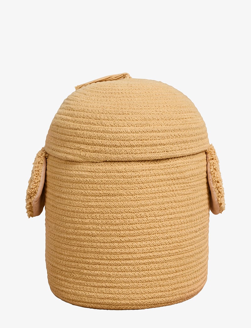 Lorena Canals - Basket Charlie the Chicken - aufbewahrungskörbe - golden, rose, dark grey - 1