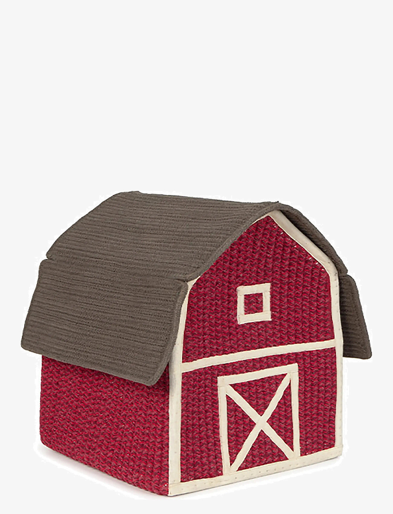 Lorena Canals - Basket Farm House - förvaringskorgar - red, burgundy, aubergine, dark grey, natural - 0