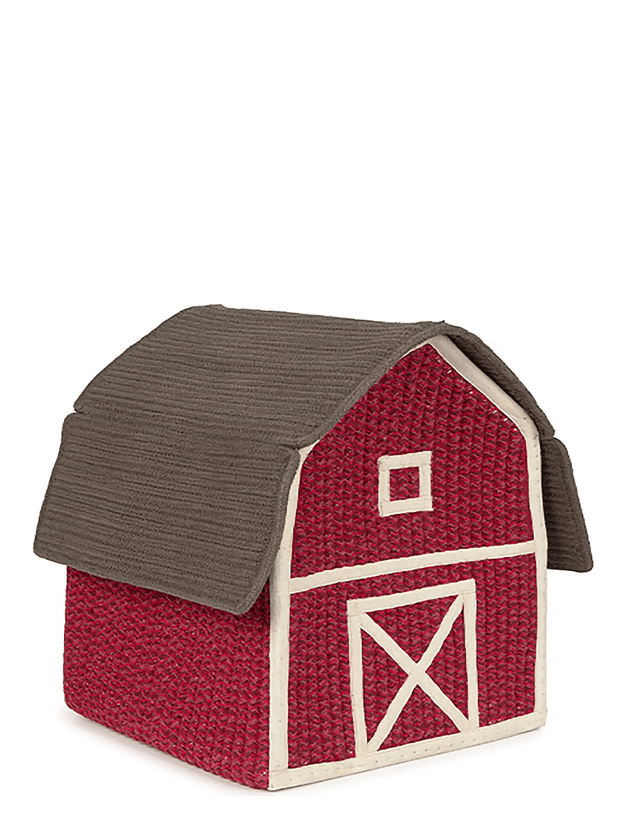 Lorena Canals - Basket Farm House - aufbewahrungskörbe - red, burgundy, aubergine, dark grey, natural - 0