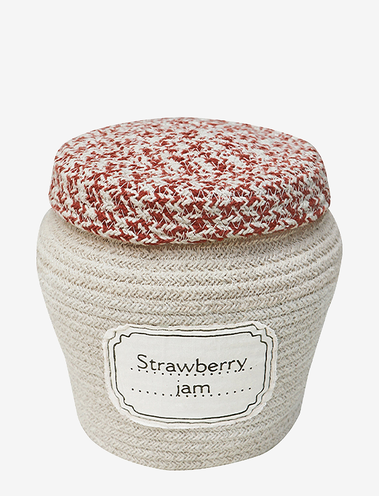 Lorena Canals - Basket Jam Jar - natural,  terracotta - 0