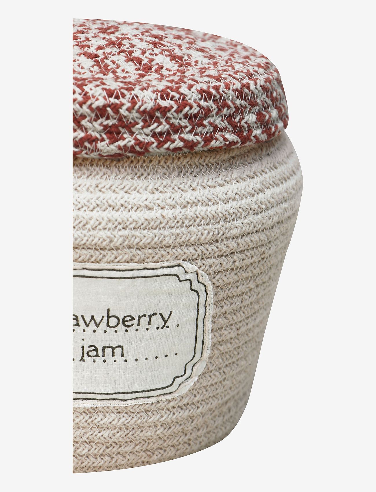 Lorena Canals - Basket Jam Jar - natural,  terracotta - 2