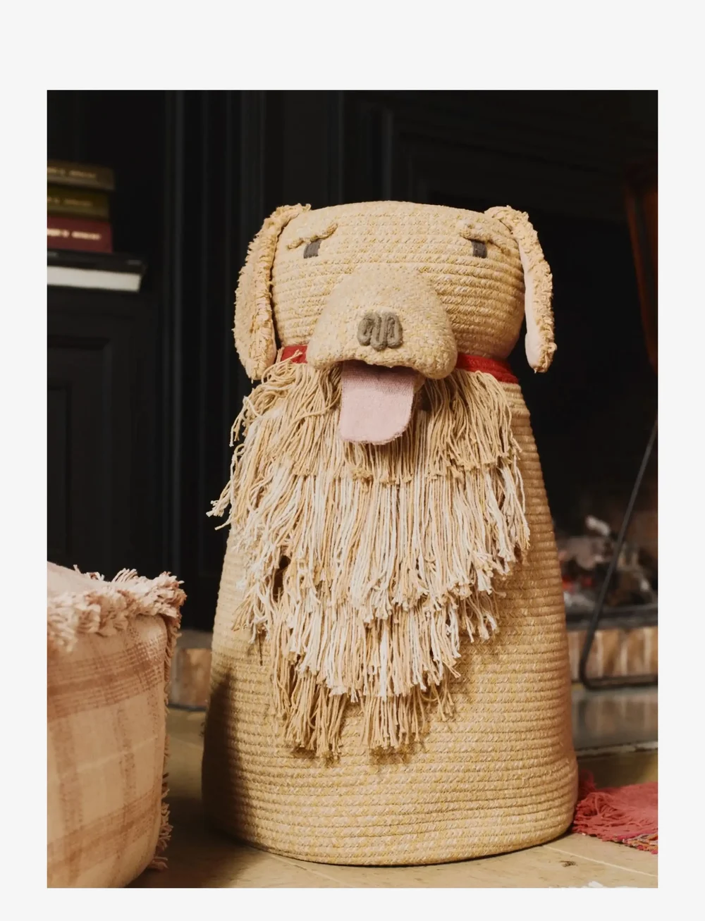 Lorena Canals - Basket Luna - opbevaringskurve - natural, plain beige, honey, dark honey, vanilla, tanzine, light honey, gold, red, honey, vintage nu - 1