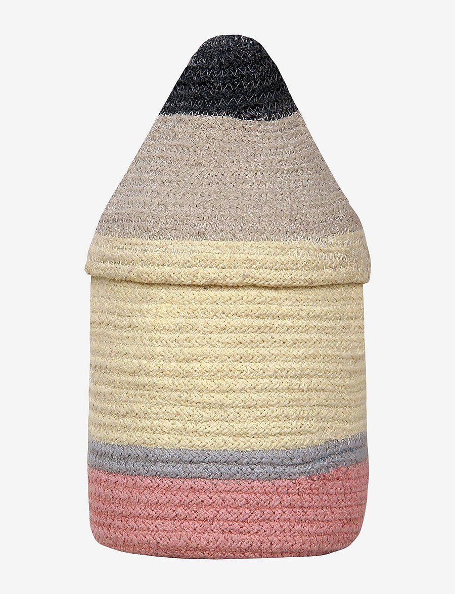 Lorena Canals - Basket Pencil Small - aufbewahrungskörbe - yellow - 0