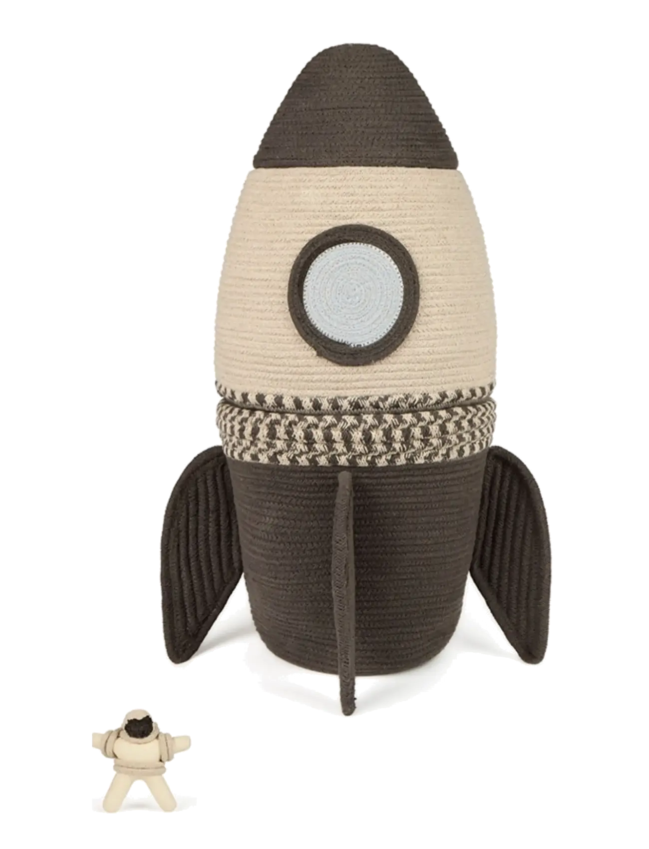 Lorena Canals Basket Giant Rocket, 43X 68 cm, Storage, Braun - Storage Baskets, Kinder