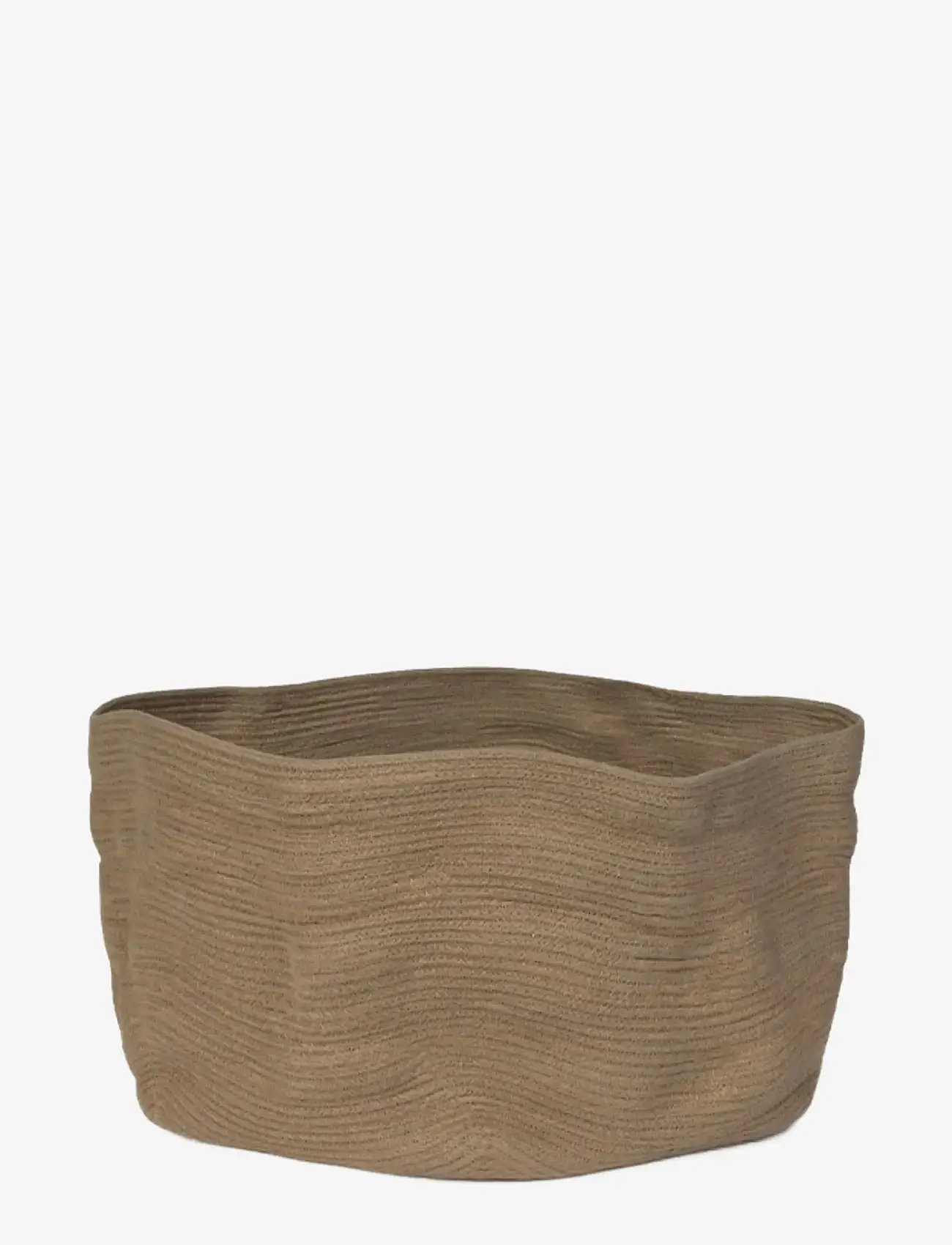 Lorena Canals - Stonewashed Basket Soil Brown - opbevaringskurve - soil brown - 1