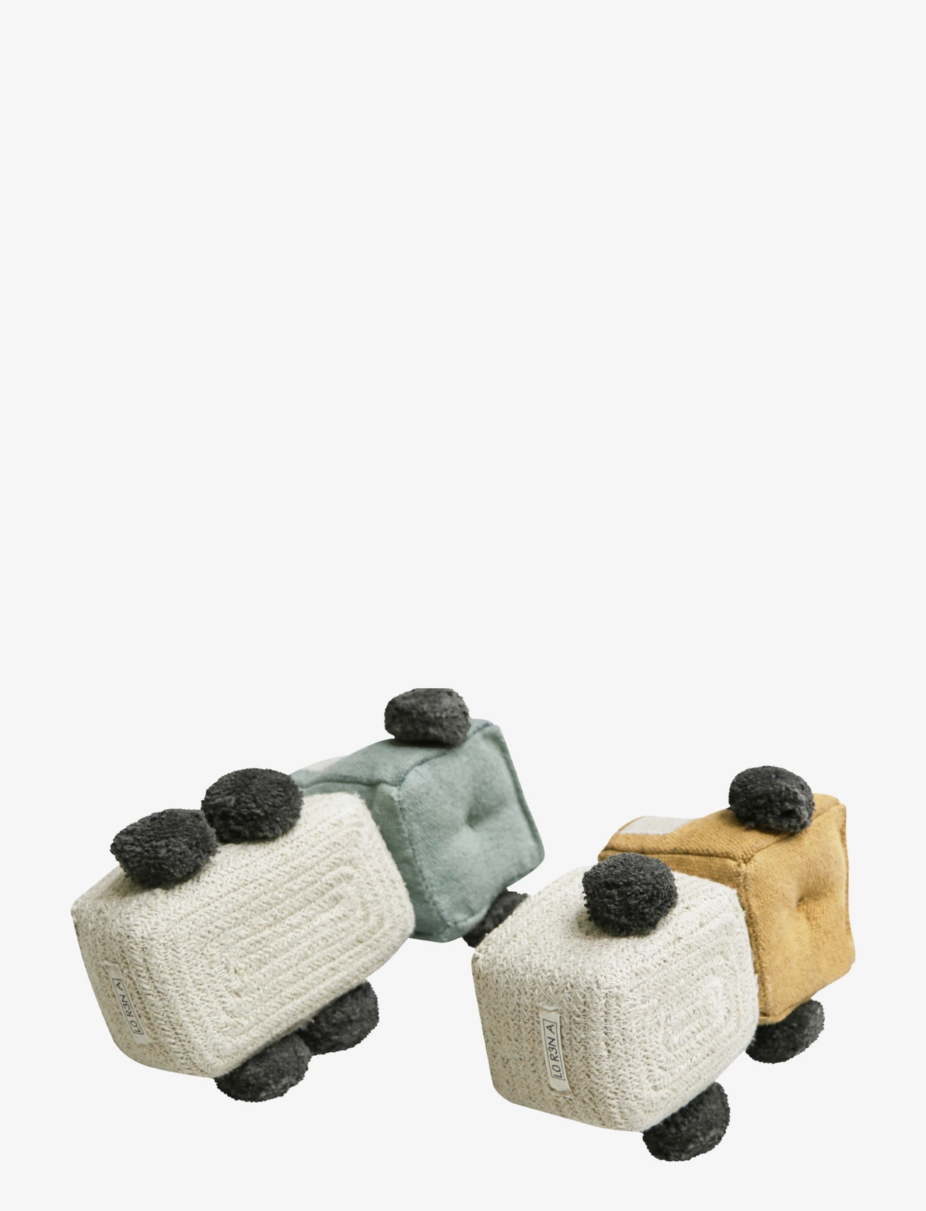 Lorena Canals - Set of mini baskets Truck - pehmed mänguasjad - multicolour - 4