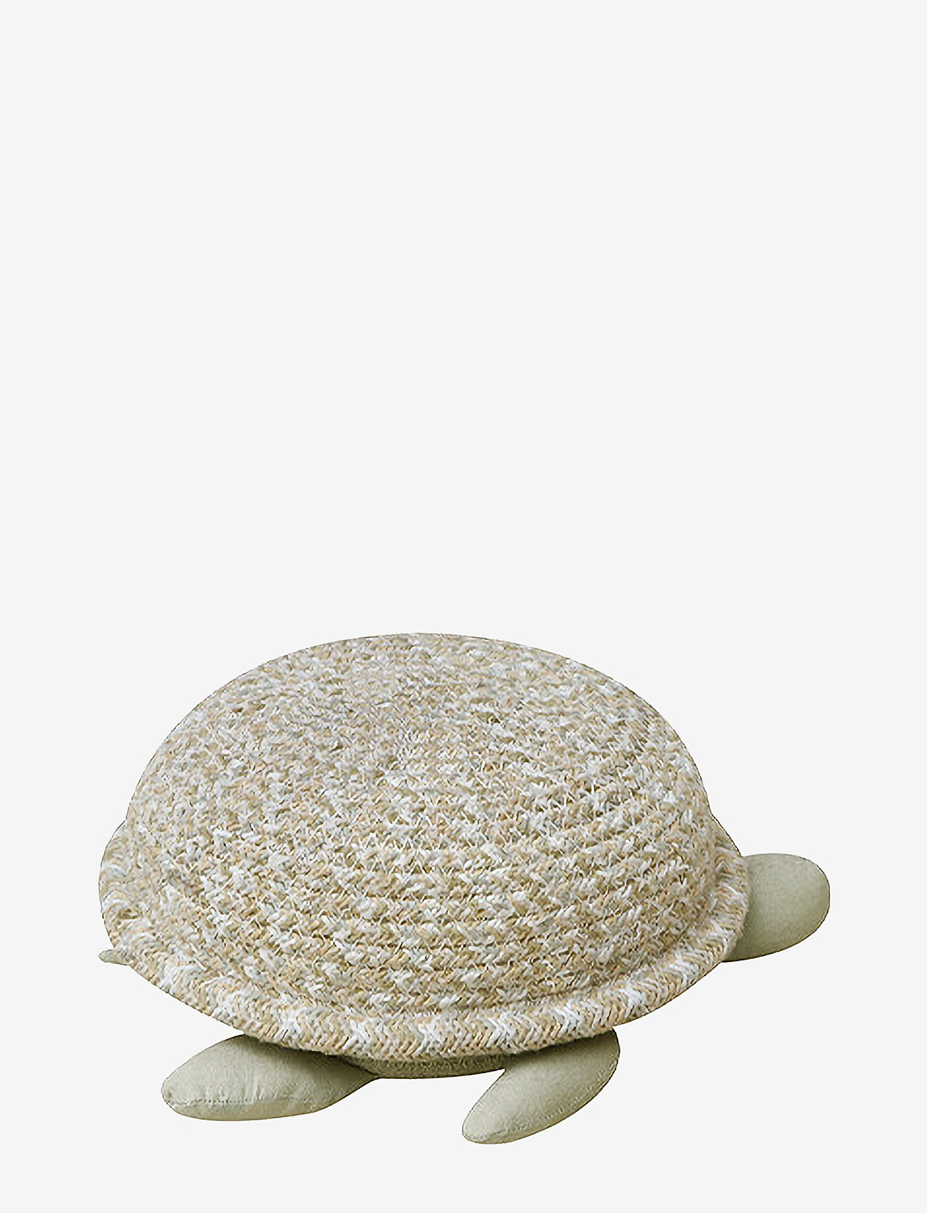 Lorena Canals - Basket Baby Turtle - hoiukorvid - olive, ivory, natural, honey, blue sage - 1