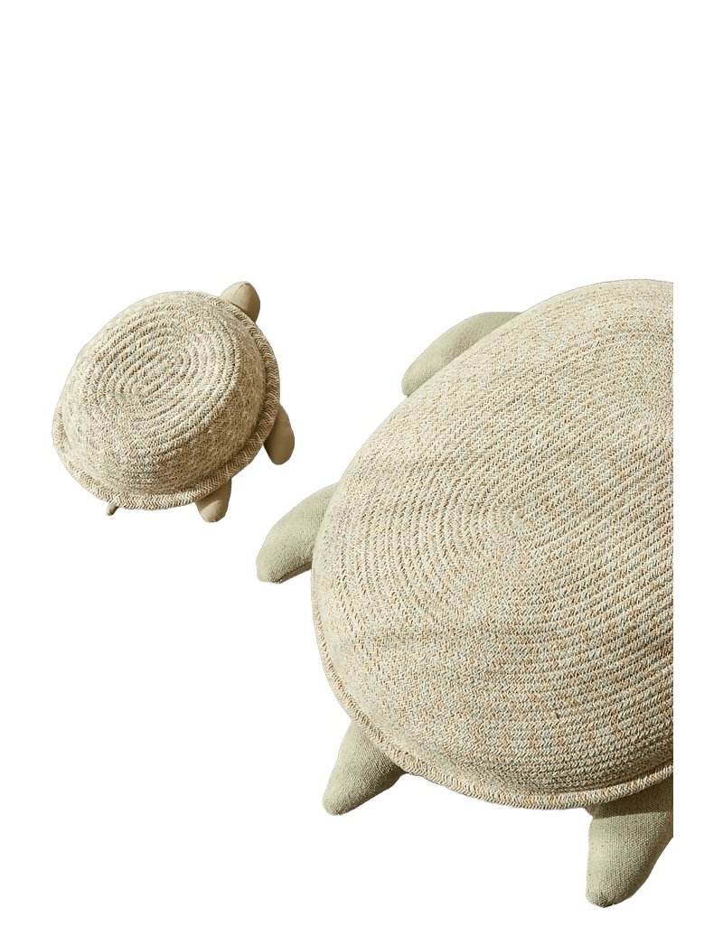 Lorena Canals - Basket Baby Turtle - hoiukorvid - olive, ivory, natural, honey, blue sage - 2