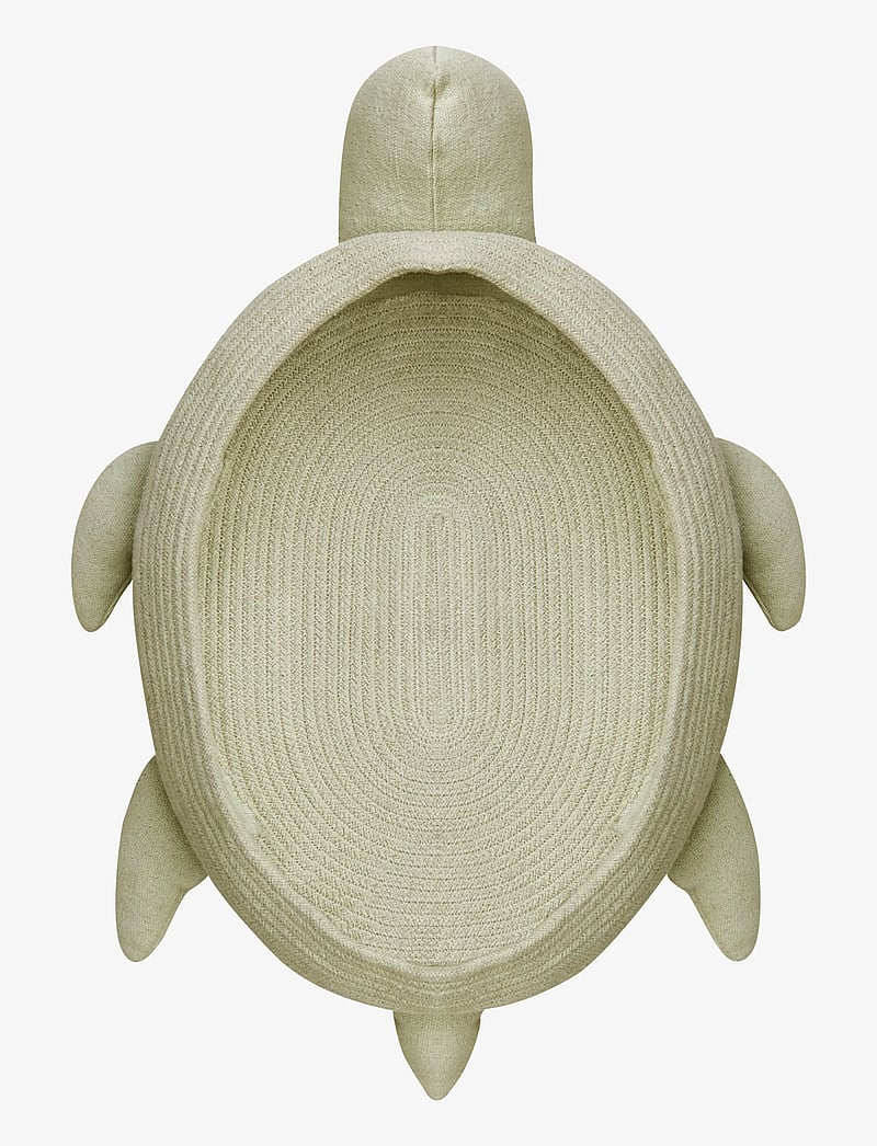 Lorena Canals - Basket Mama Turtle - aufbewahrungskörbe - olive, ivory, natural, honey, blue sage - 1