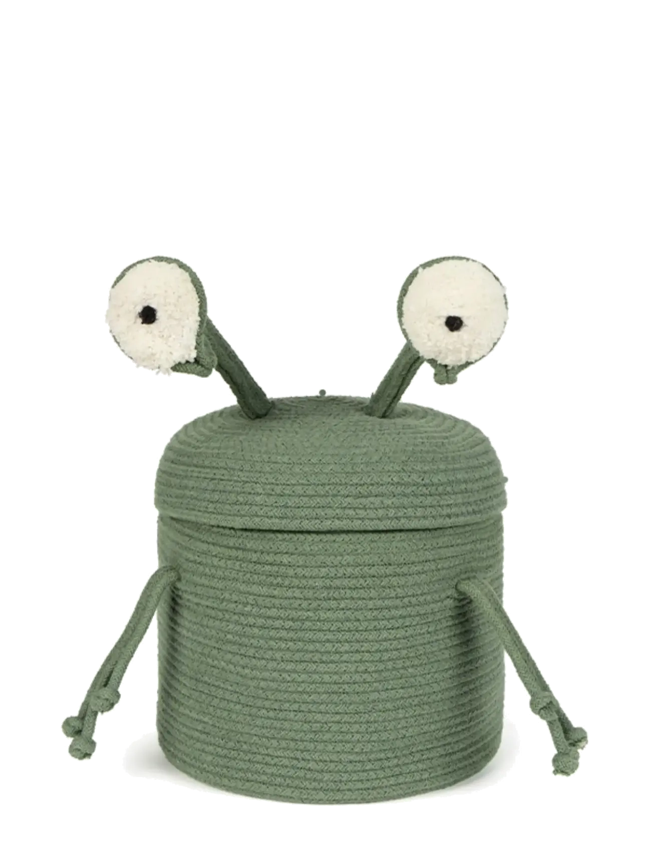 Lorena Canals Basket Alien Zog - Storage boxes - GREEN, IVORY, BLACK / green