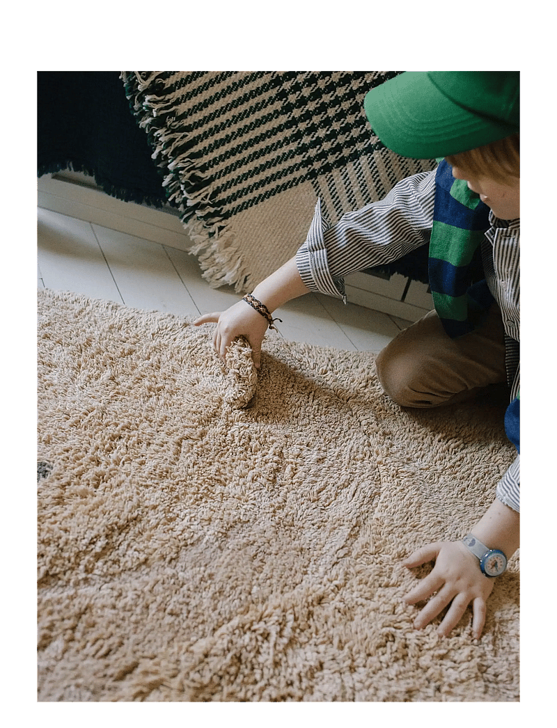 Lorena Canals - Washable Animal Rug Bear - asymmetric rugs - honey, natural, light brown - 5