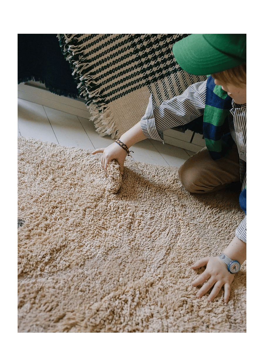 Lorena Canals - Washable Animal Rug Bear - asymmetriske tæpper - honey, natural, light brown - 5