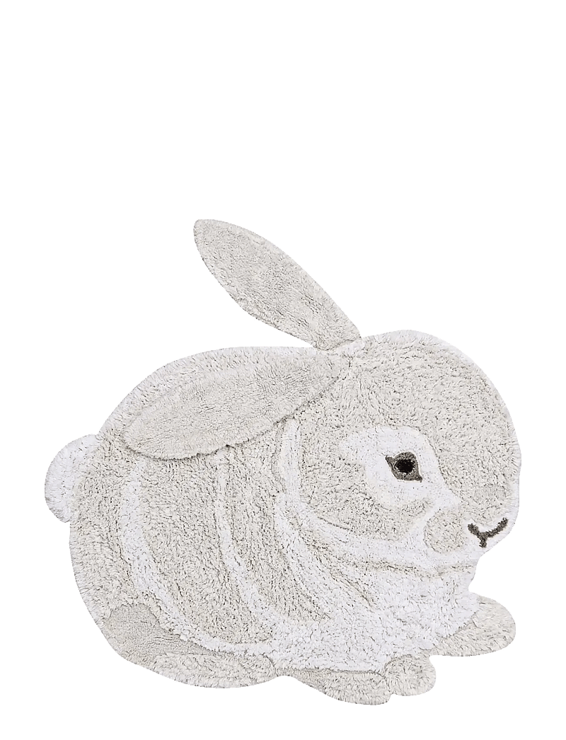 Lorena Canals - Washable Animal Rug Bunny - asymmetriska mattor - natural, ivory, nude, light brown - 0