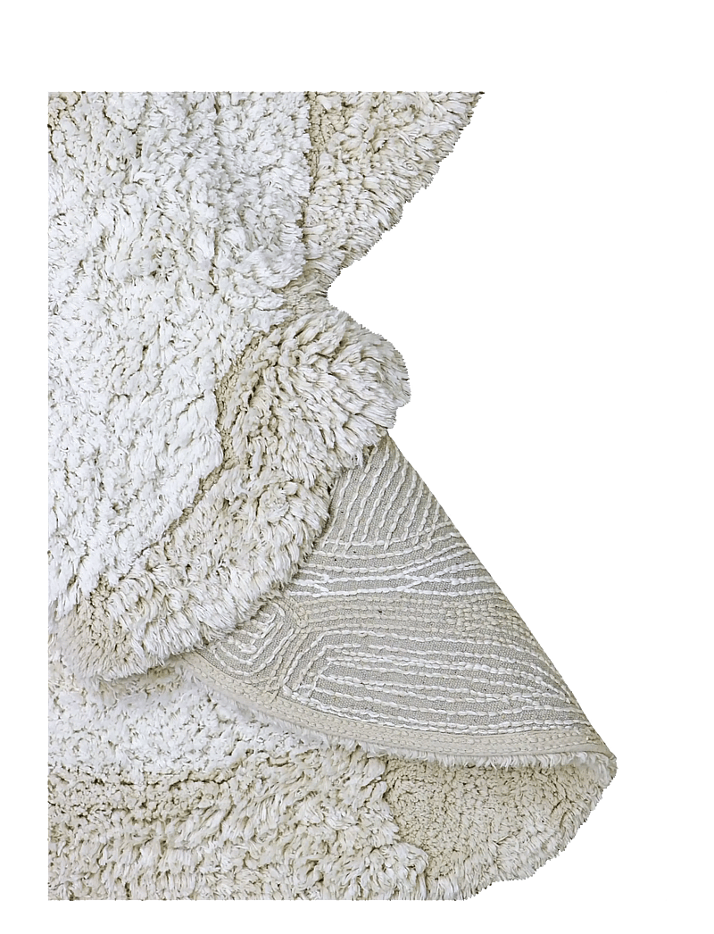 Lorena Canals - Washable Animal Rug Bunny - asymmetriska mattor - natural, ivory, nude, light brown - 4