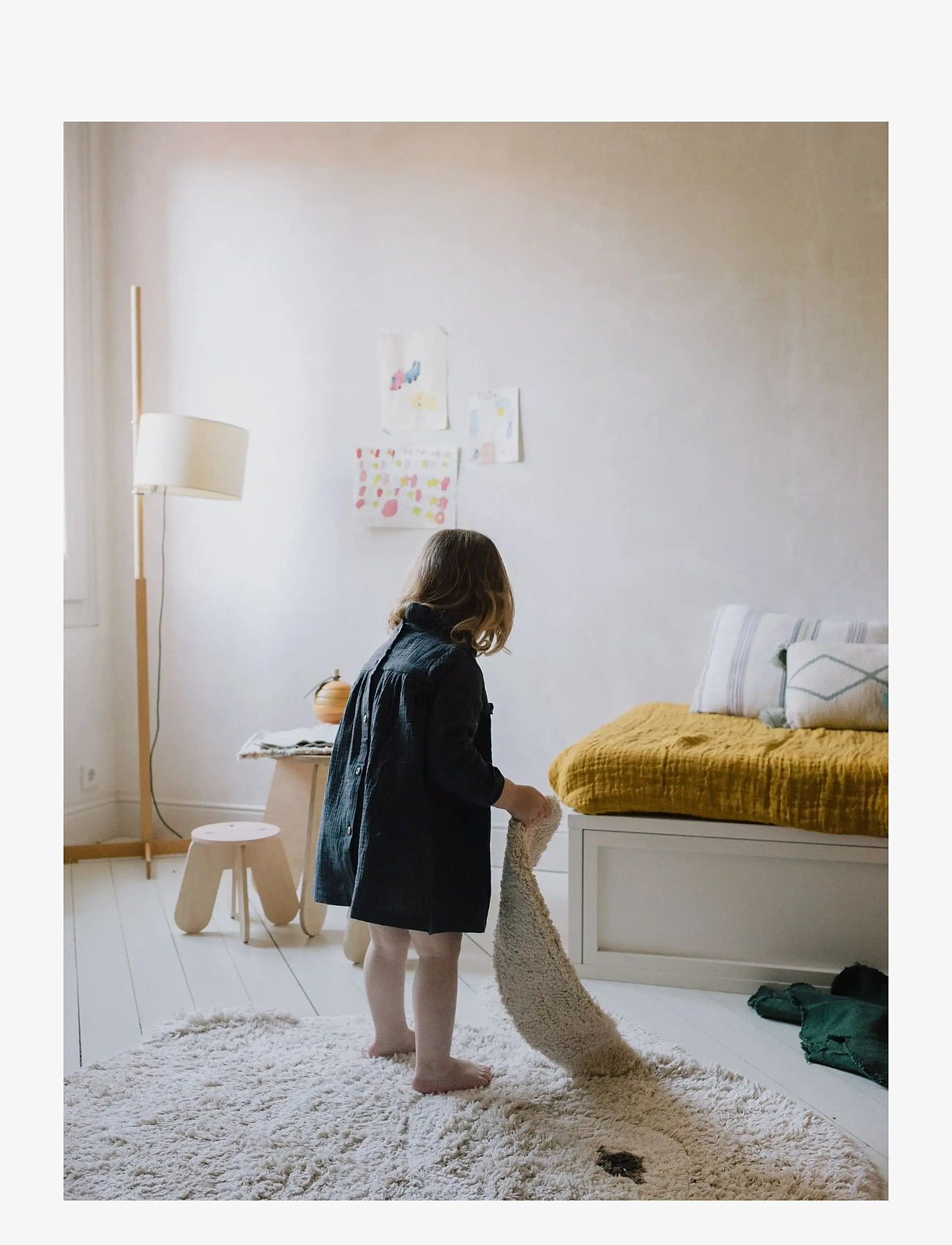 Lorena Canals - Washable Animal Rug Bunny - asymmetriska mattor - natural, ivory, nude, light brown - 5