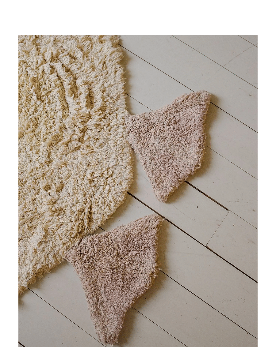 Lorena Canals - Washable Animal Rug Ducky - light yellow, yellow, rose, dark grey - 4