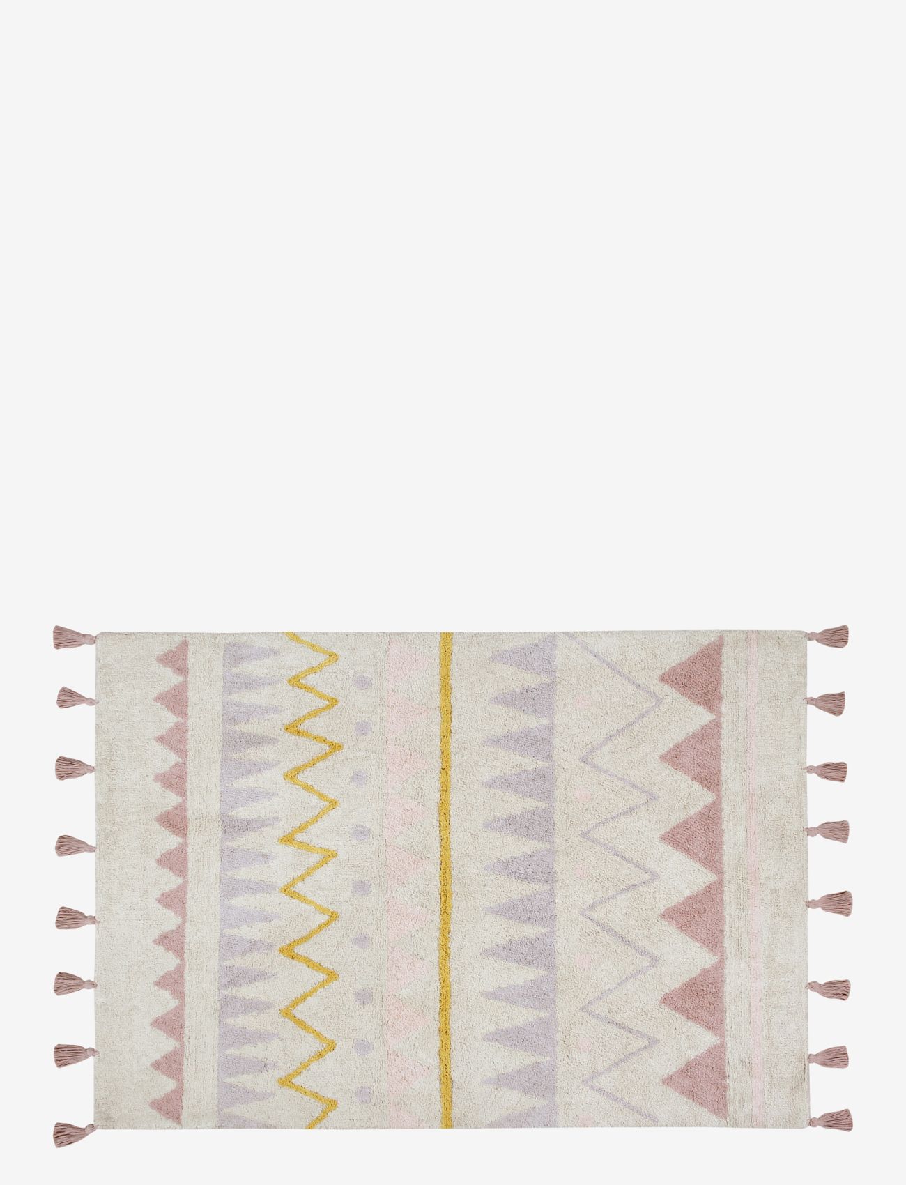 Lorena Canals - Azteca Natural-Nude Vintage/Natural-Vintage Nude - rechteckig teppiche - natural, vintage nude, pearl grey,yellow, nude - 1