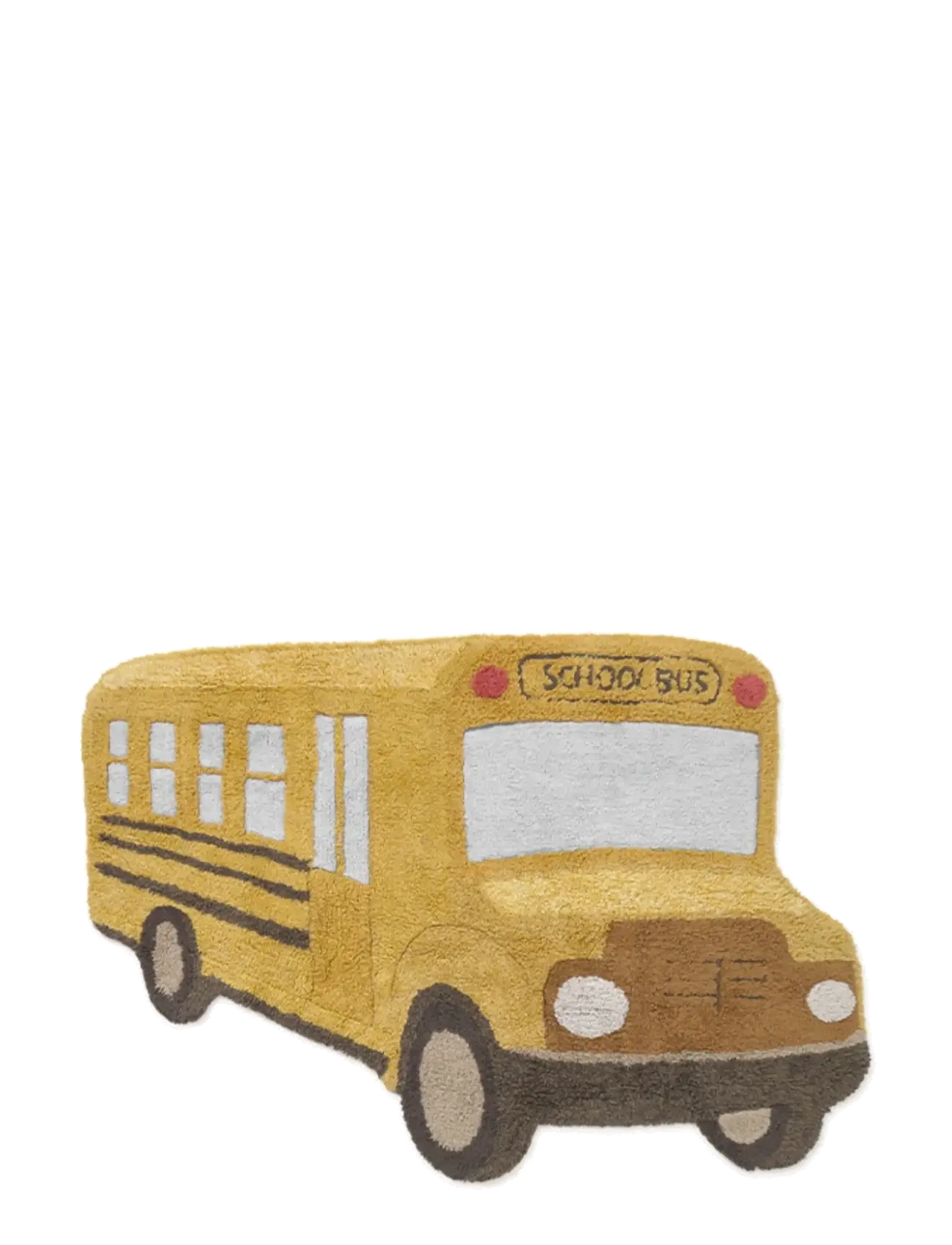 Lorena Canals Washable Rug School Bus - Lorena Canals - CORN SILK, LIGHT HONEY, DARK HONEY, VANILLA, HONEY, BRIGHT GREY, PALE BLUE, SOIL BROWN, DARK GREY, N / yellow