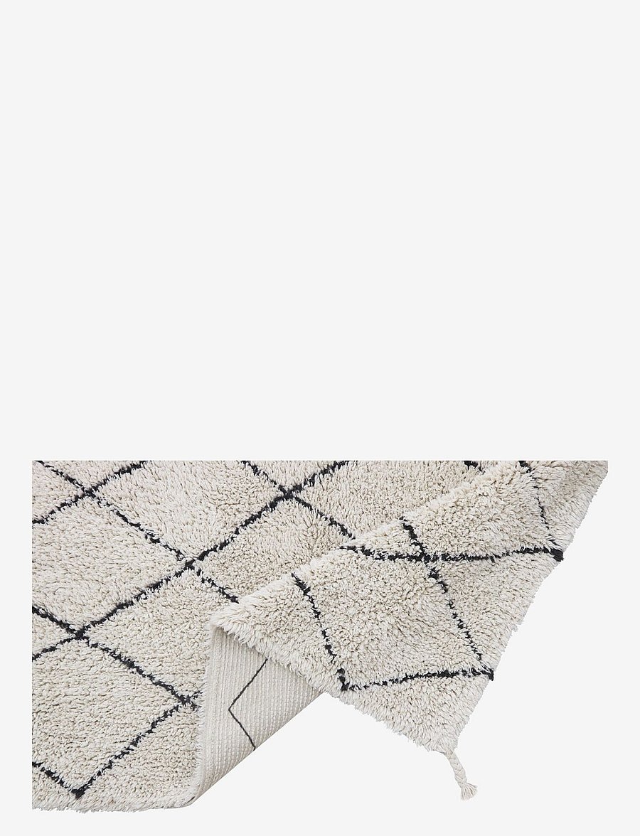 Lorena Canals - Washable rug Mini Bereber - teppiche - natural, black - 2