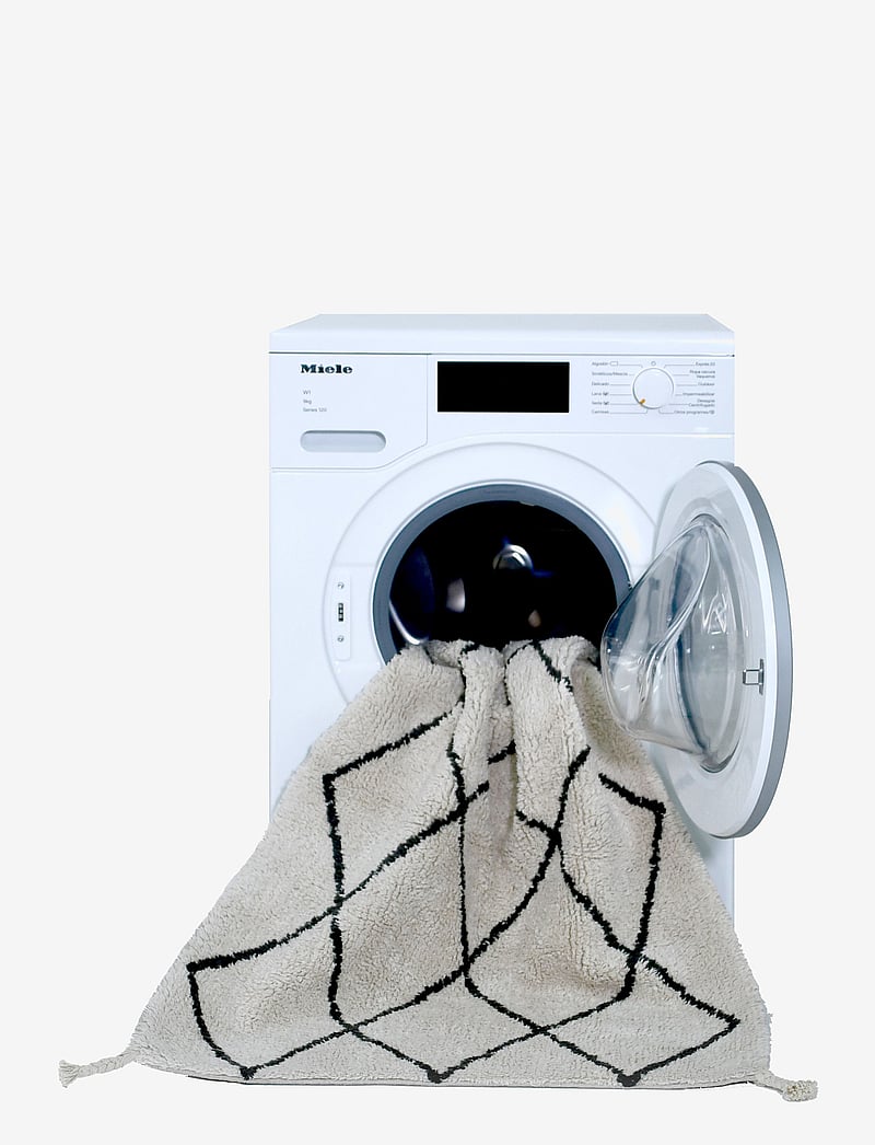 Lorena Canals - Washable rug Mini Bereber - vaibad - natural, black - 3