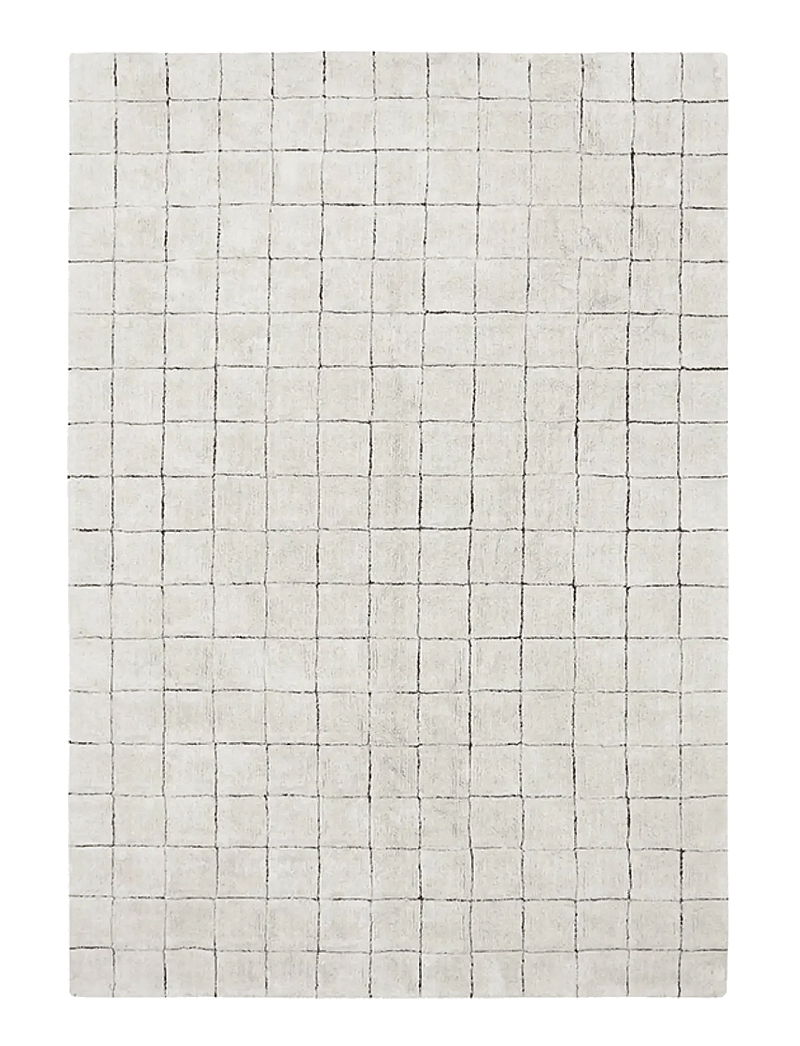 Lorena Canals - Washable Rug Mosaic - bomuldstæpper & kludetæpper - natural, toffee - 1