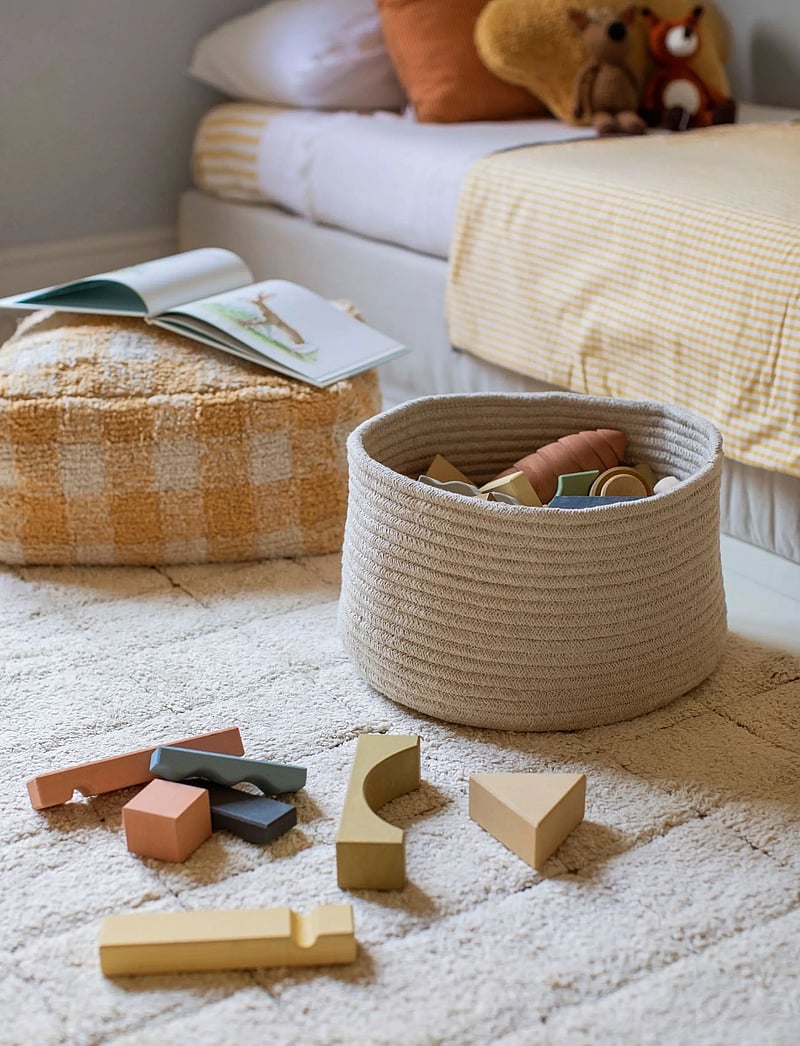 Lorena Canals - Washable Rug Mosaic - bomuldstæpper & kludetæpper - natural, toffee - 5