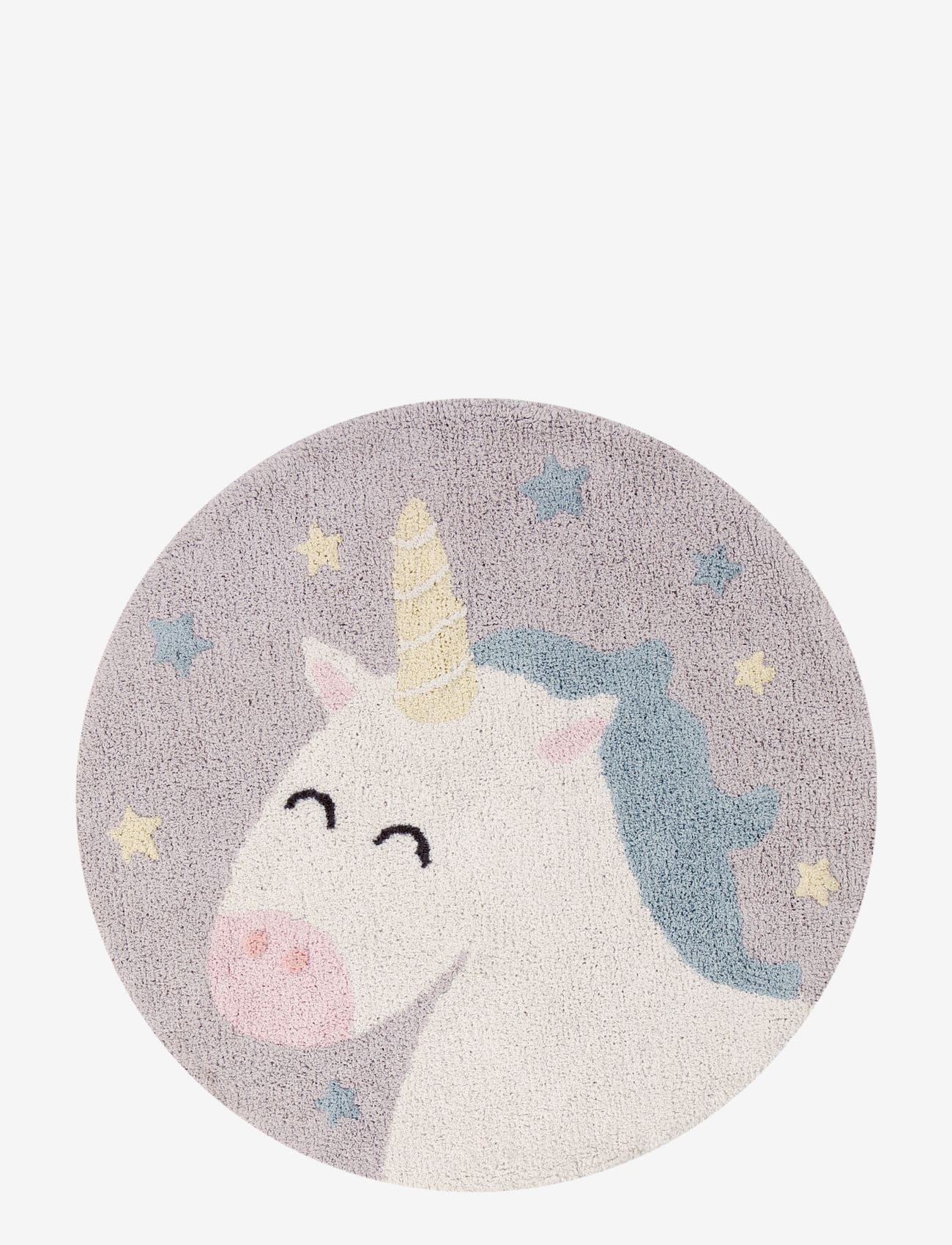 Lorena Canals - Washable rug - Believe in Yourself - tæpper - pearl grey, ivory, light yellow, dark grey, peach - 1