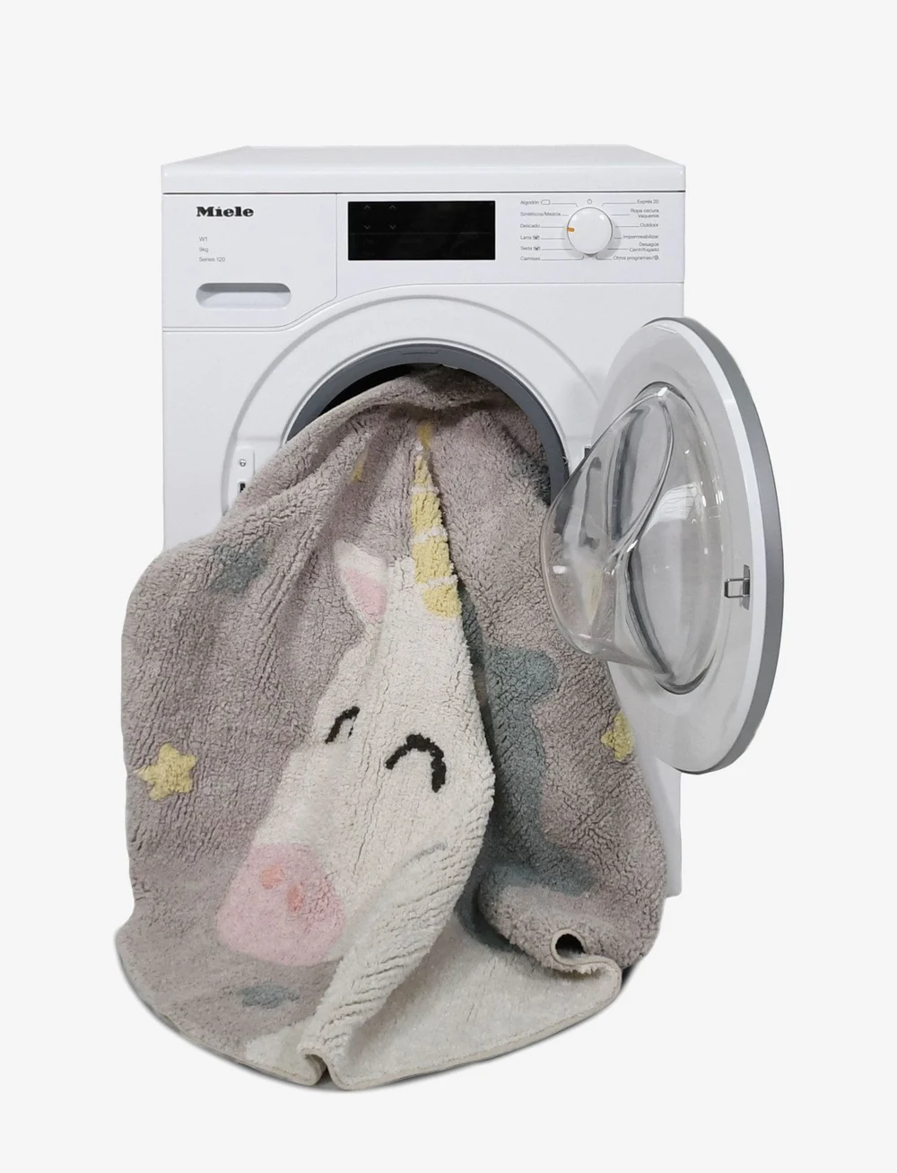 Lorena Canals - Washable rug - Believe in Yourself - mattor - pearl grey, ivory, light yellow, dark grey, peach - 3