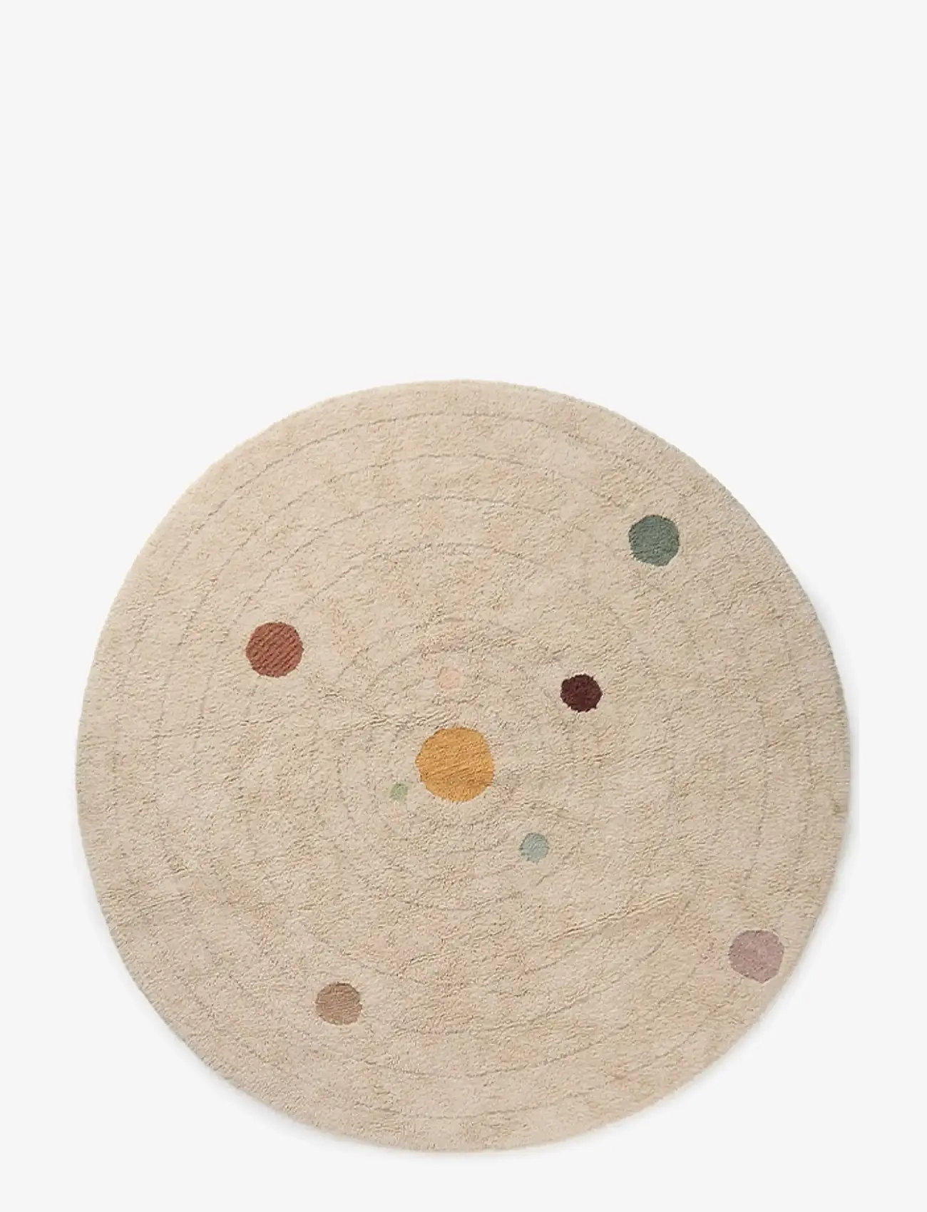 Lorena Canals - Washable Play Rug Solar System - runda mattor - natural, new grey, honey, doeskin, blue sage, rose, marshalla, chestnut, vintage blue, light green,  - 0