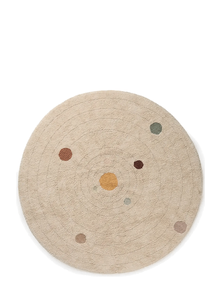 Lorena Canals - Washable Play Rug Solar System - apvalios formos kilimai - natural, new grey, honey, doeskin, blue sage, rose, marshalla, chestnut, vintage blue, light green, - 0