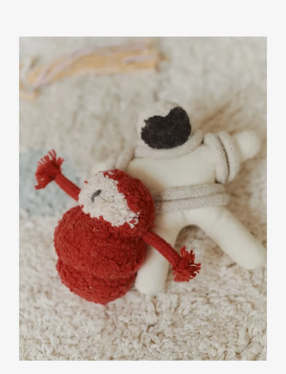 Lorena Canals - Washable Play Rug Solar System - runde tæpper - natural, new grey, honey, doeskin, blue sage, rose, marshalla, chestnut, vintage blue, light green, - 5