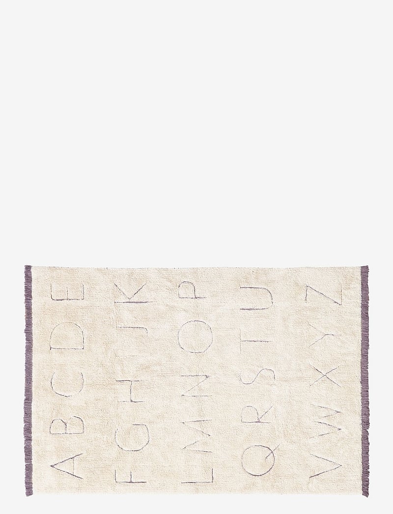 Lorena Canals - RugCycled washable rug ABC - teppiche - natural, rugcycled yarn - 1